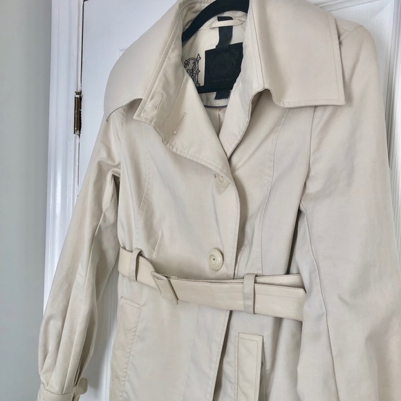 Mackage Jackets & Blazers - MACKAGE CREAM TRENCH COAT